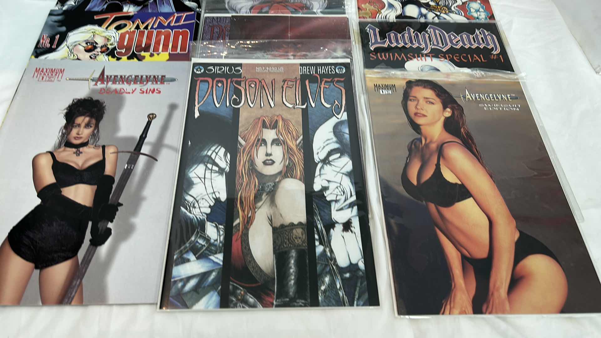 Photo 5 of COMIC BOOKS - MATURE AUDIENCE THEMED ( LADY DEATH SWIMSUIT SPECIAL SIGNED)