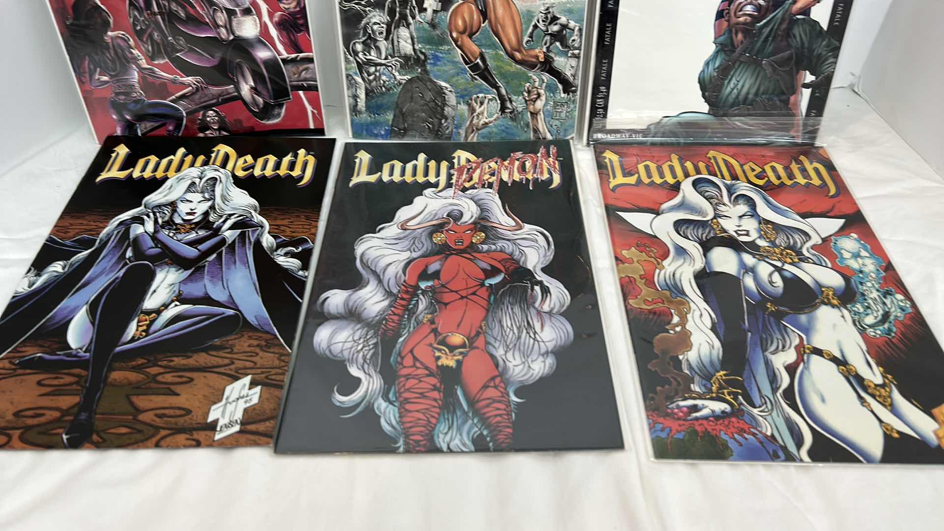 Photo 3 of COMIC BOOKS - MATURE AUDIENCE THEMED ( LADY DEATH SWIMSUIT SPECIAL SIGNED)