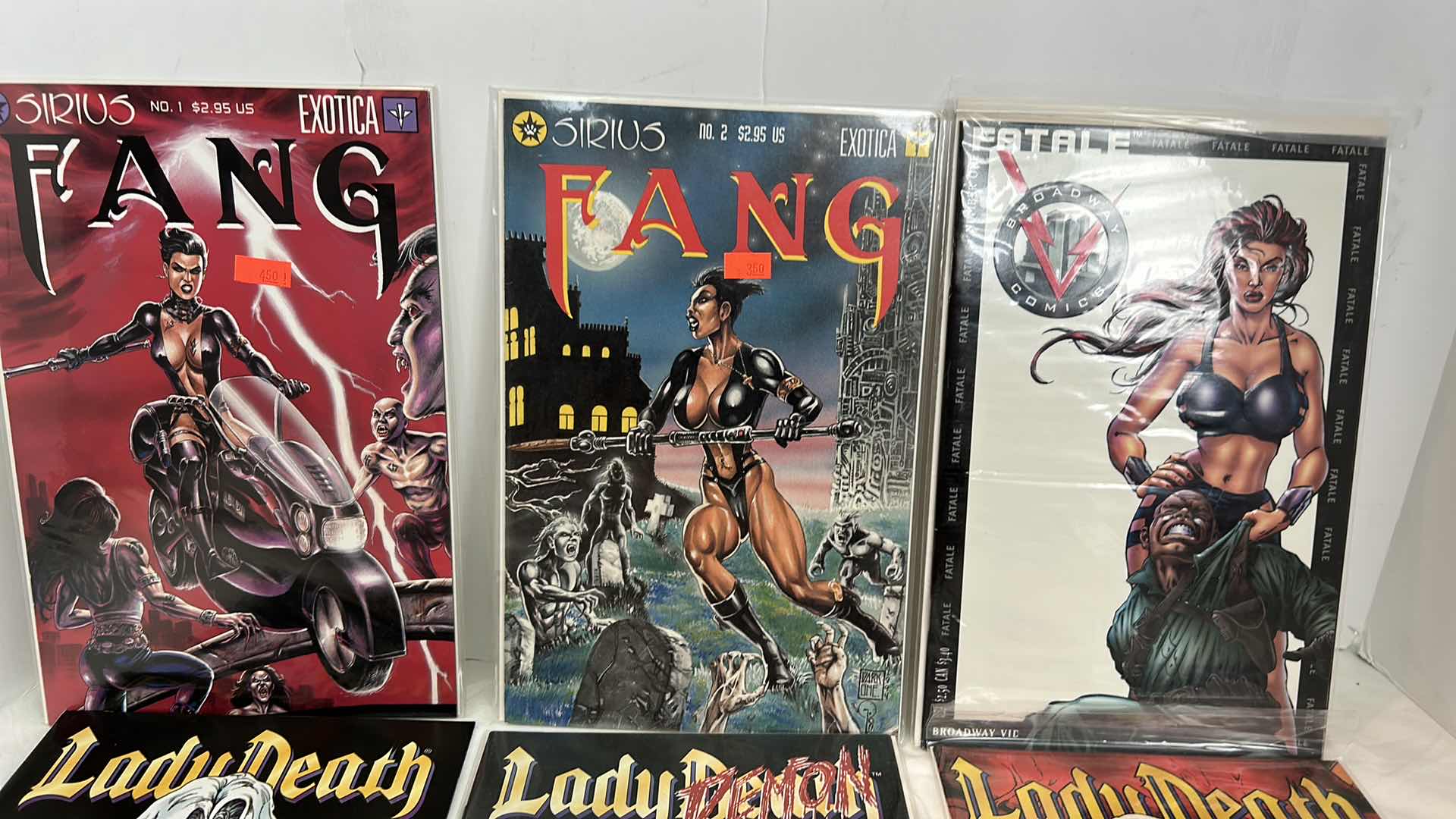 Photo 2 of COMIC BOOKS - MATURE AUDIENCE THEMED ( LADY DEATH SWIMSUIT SPECIAL SIGNED)