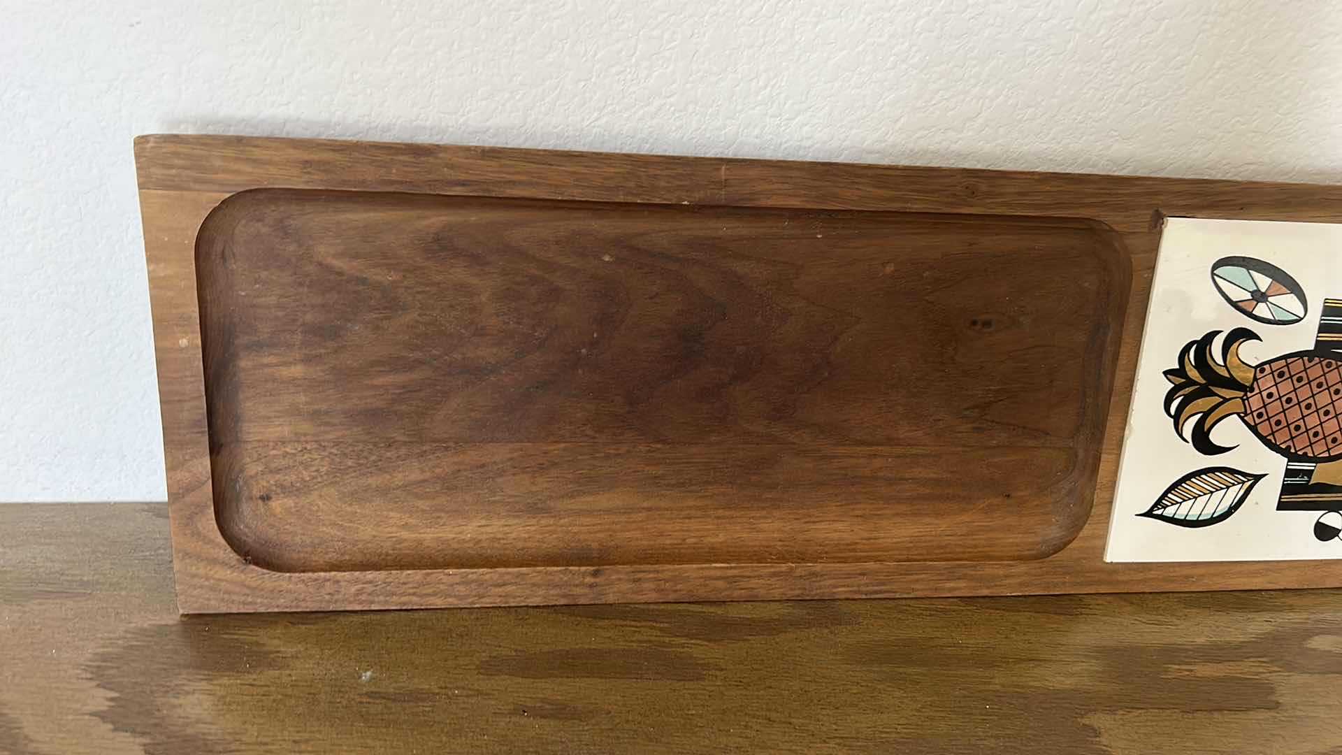 Photo 3 of SIGNED WOOD CHEESE BOARD 29” x 7 1/4”