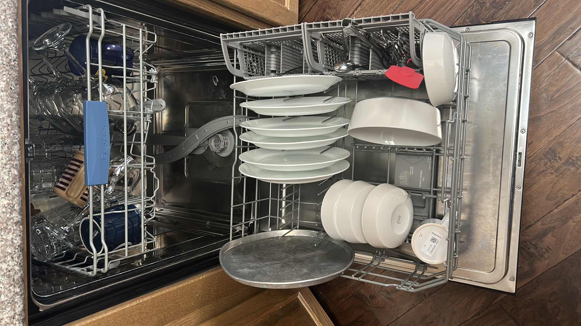 Photo 3 of CONTENTS OF DISHWASHER