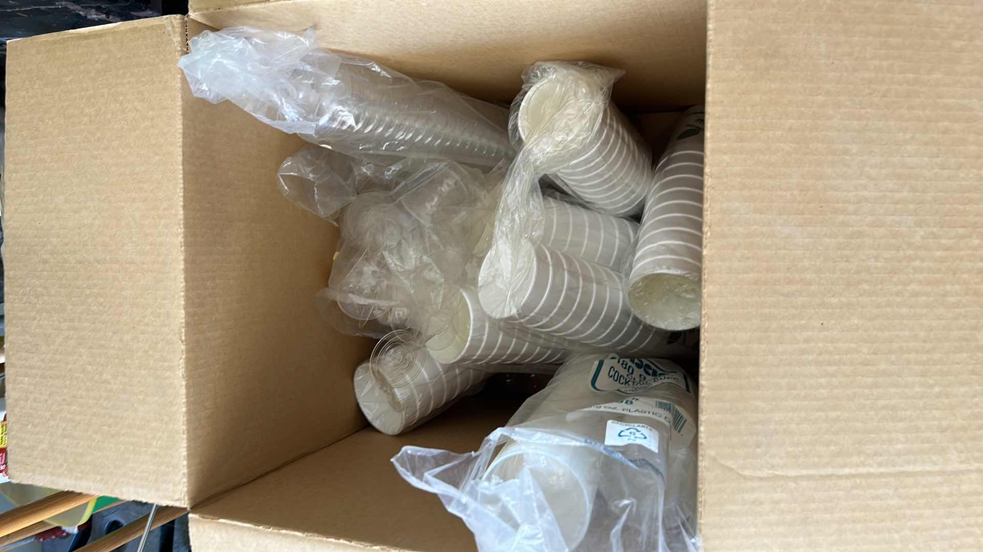 Photo 6 of BOX FULL OF STYROFOAM AND PLASTIC CUPS