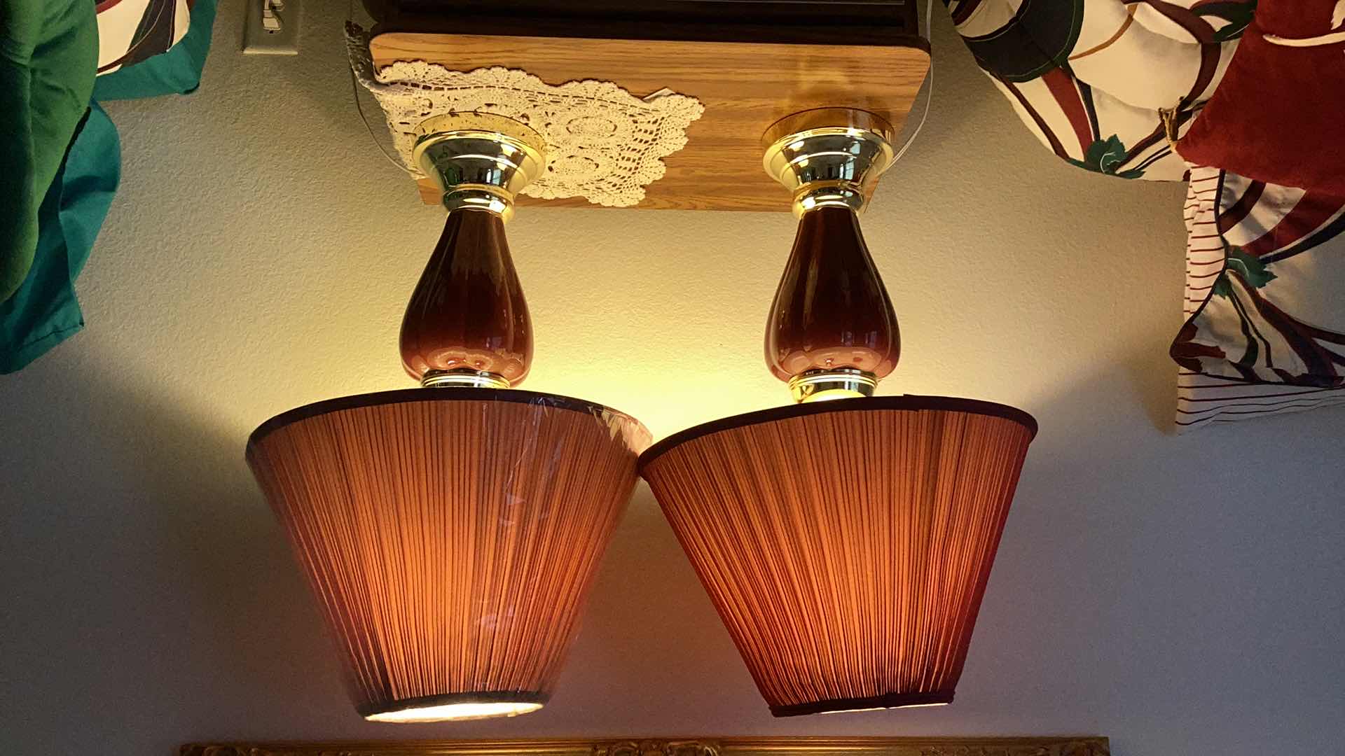 Photo 1 of PAIR OF LAMPS