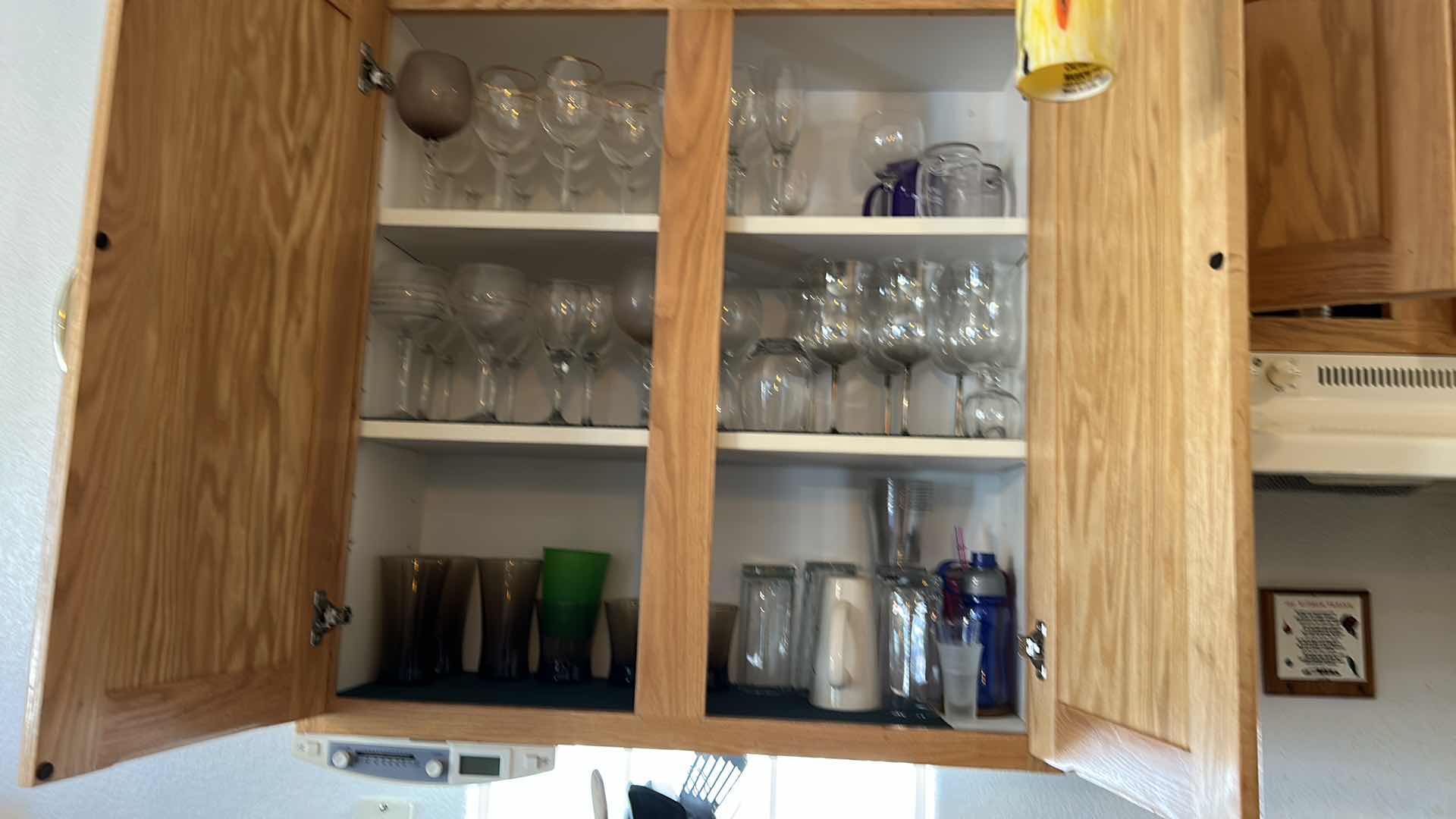 Photo 6 of CONTENTS OF KITCHEN CABINET - STEMWARE AND MORE