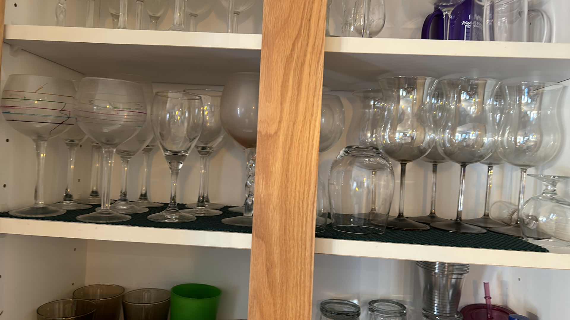 Photo 4 of CONTENTS OF KITCHEN CABINET - STEMWARE AND MORE