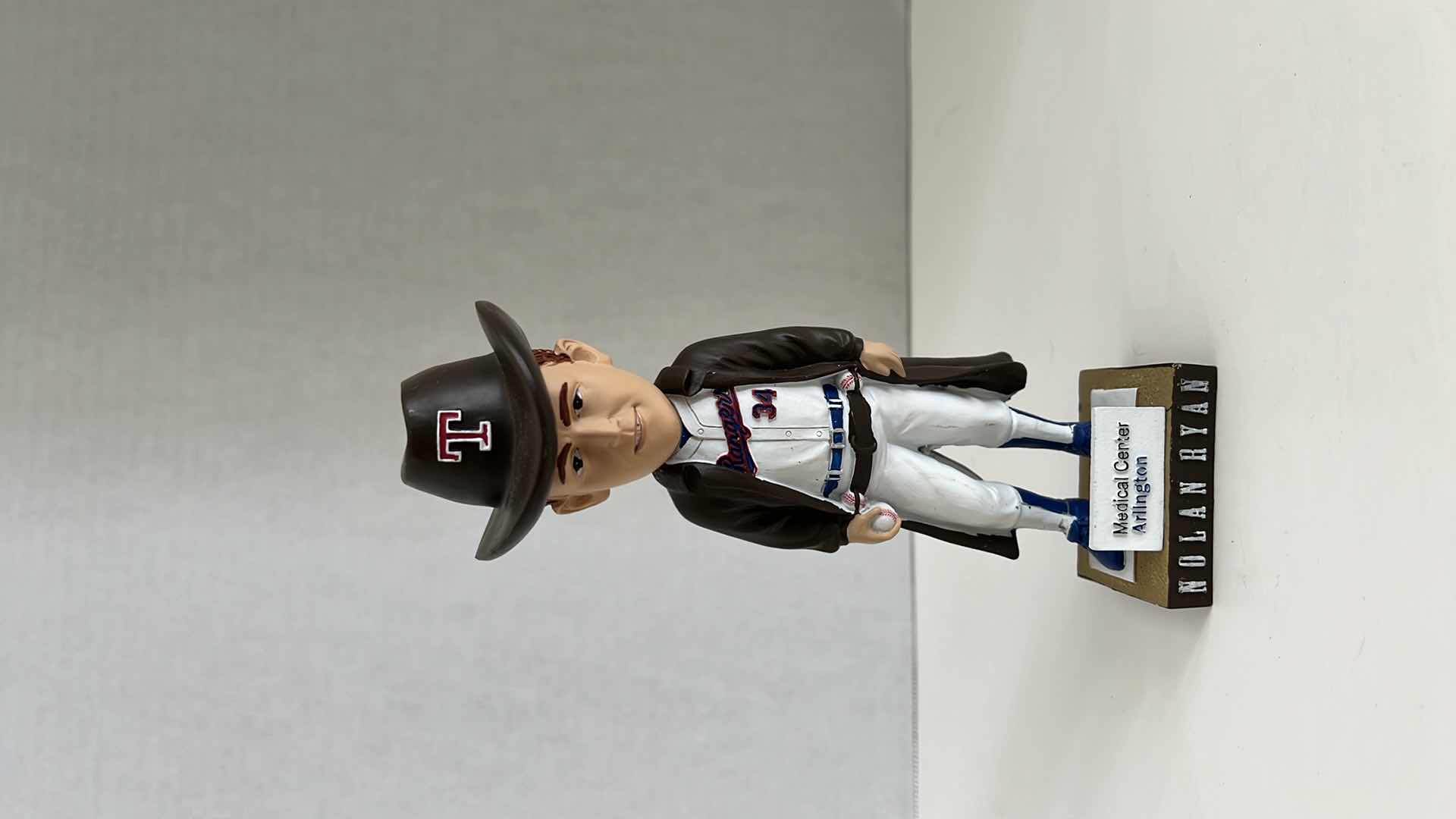 Photo 1 of 2013 TEXAS RANGERS SGA NOLAN RYAN "DUSTER" BOBBLEHEAD MEDICAL CENTER ARLINGTON