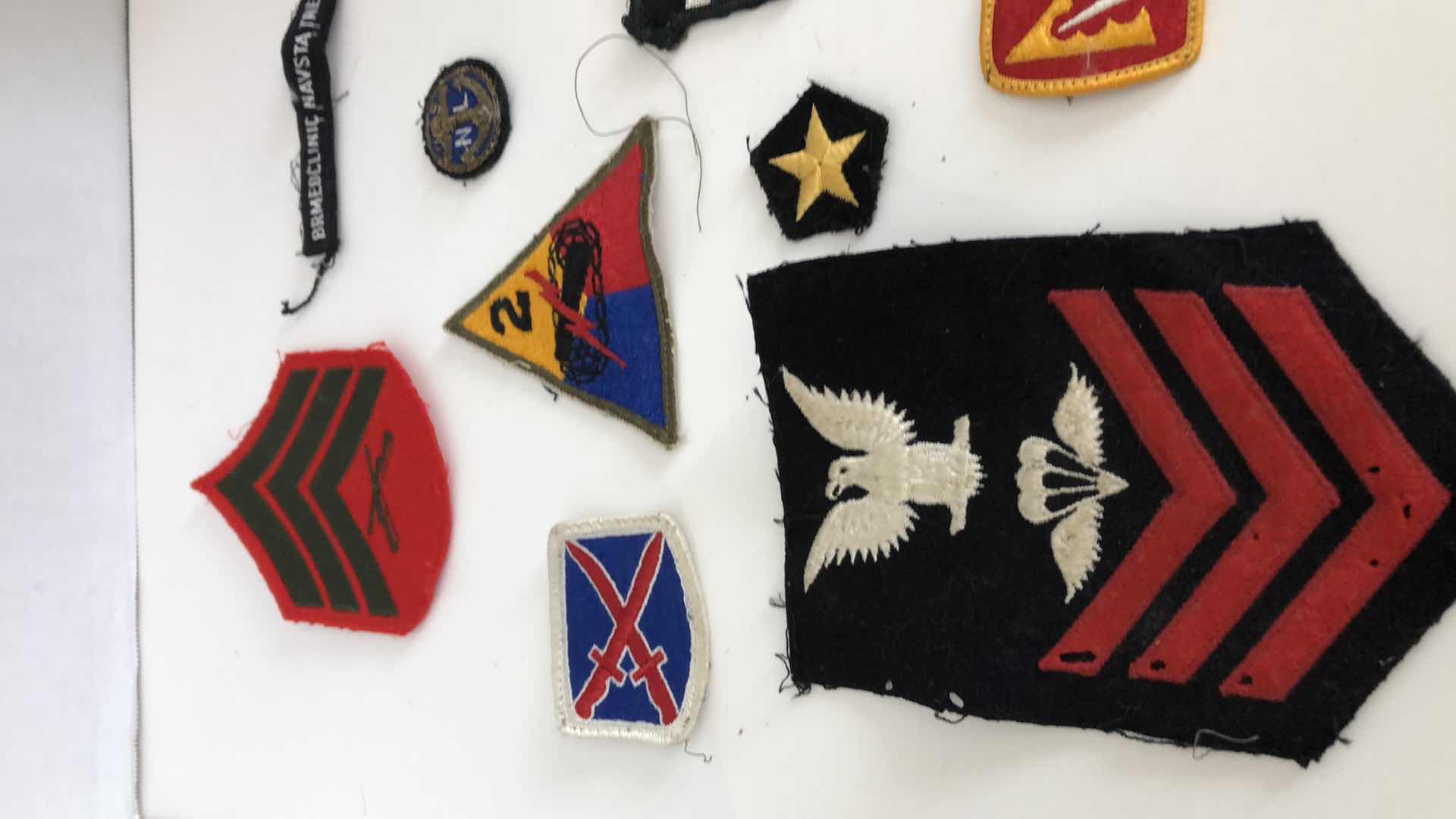 Photo 2 of ARMED FORCES PATCHES