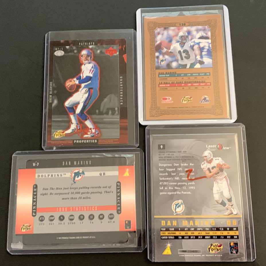 Photo 4 of 1996 NFL FOOTBALL DAN MARINO CARDS