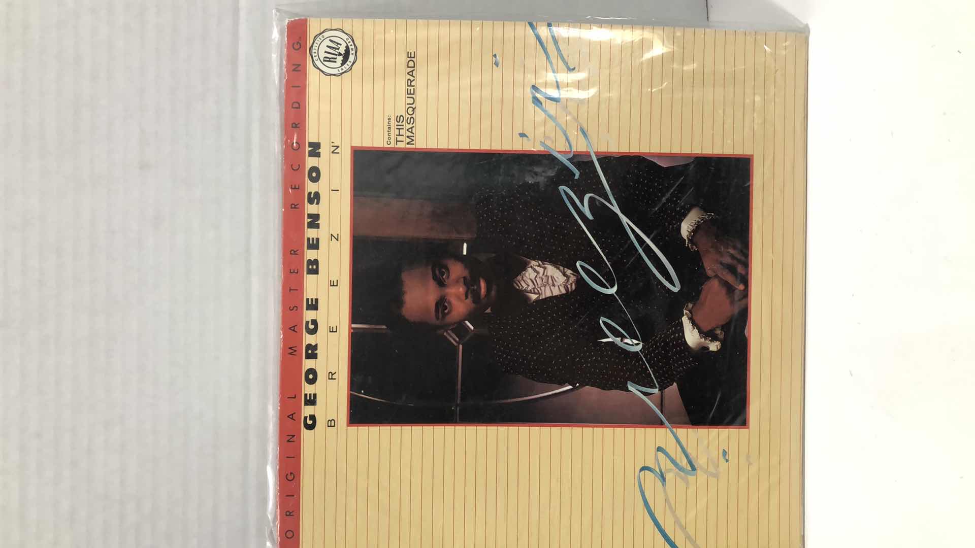 Photo 1 of GEORGE BENSON BREEZIN’ ORIGINAL MASTER RECORDING RECORD ALBUM