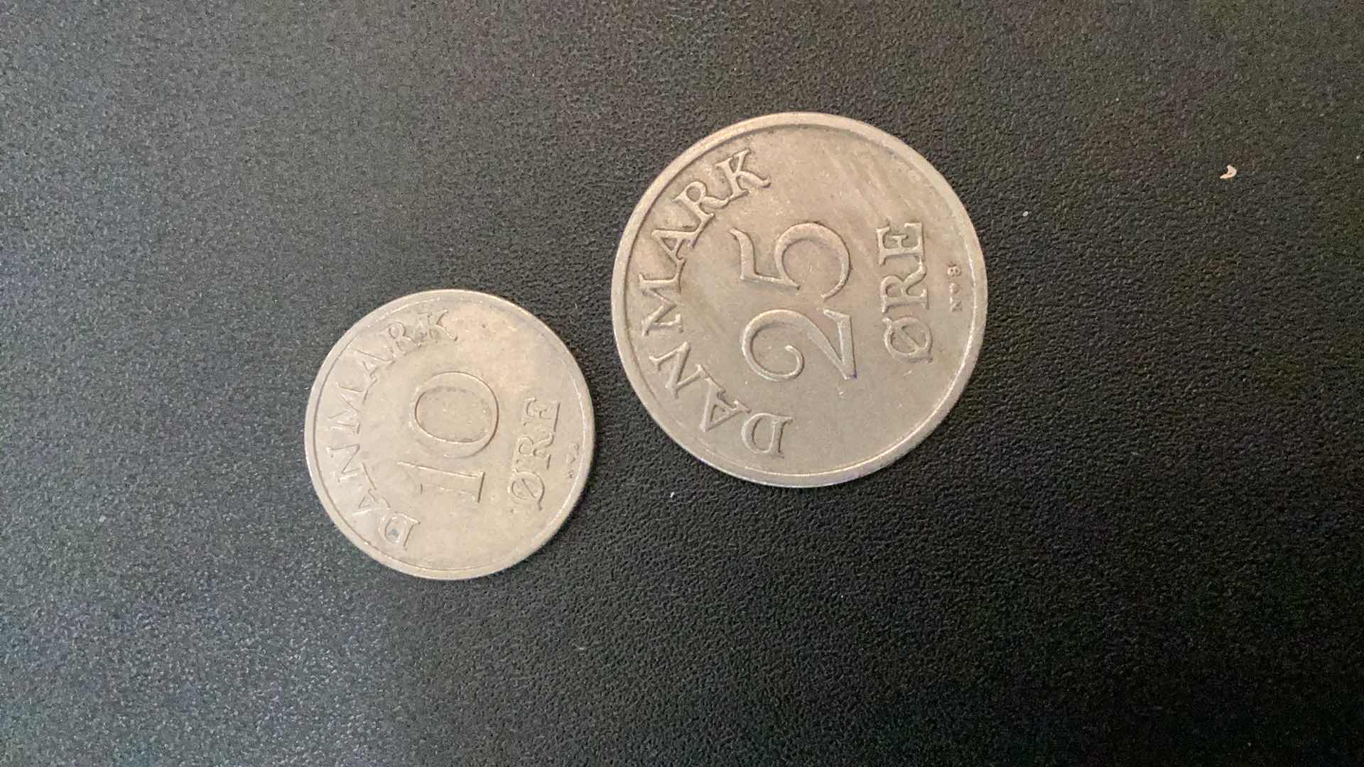 Photo 2 of 2 COLLECTIBLE COINS - DENMARK 1951, 1955