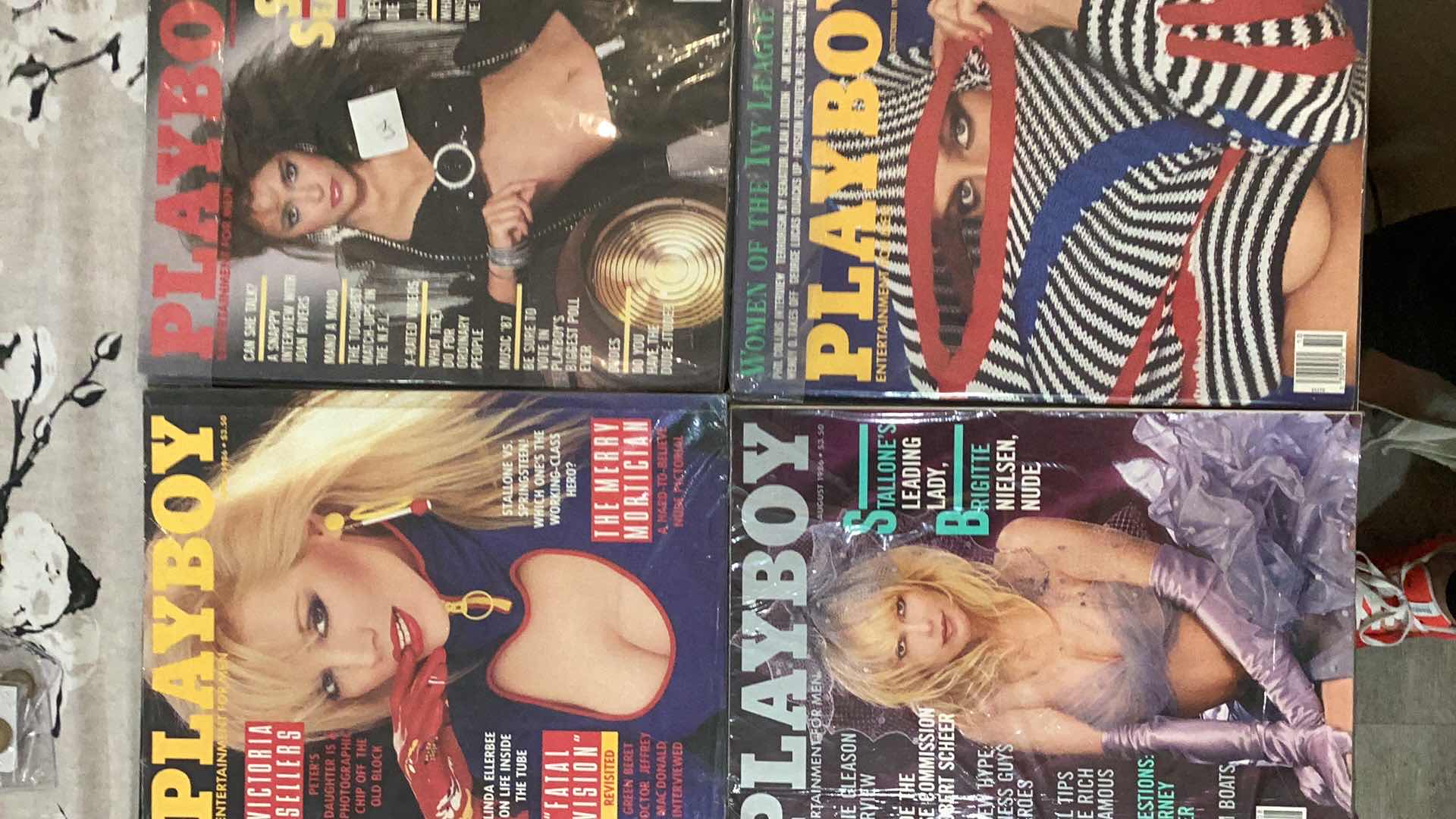 Photo 1 of 4 PLAYBOY MAGAZINES