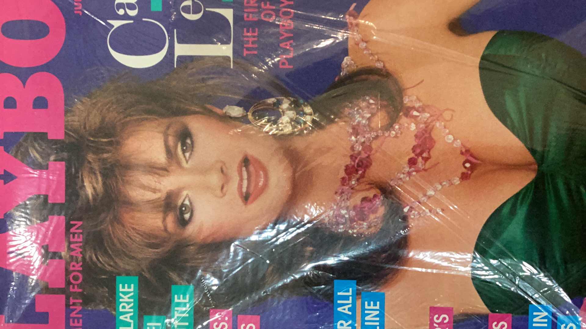 Photo 2 of RARE PLAYBOY MAGAZINE 1986 CARRIE LEIGH