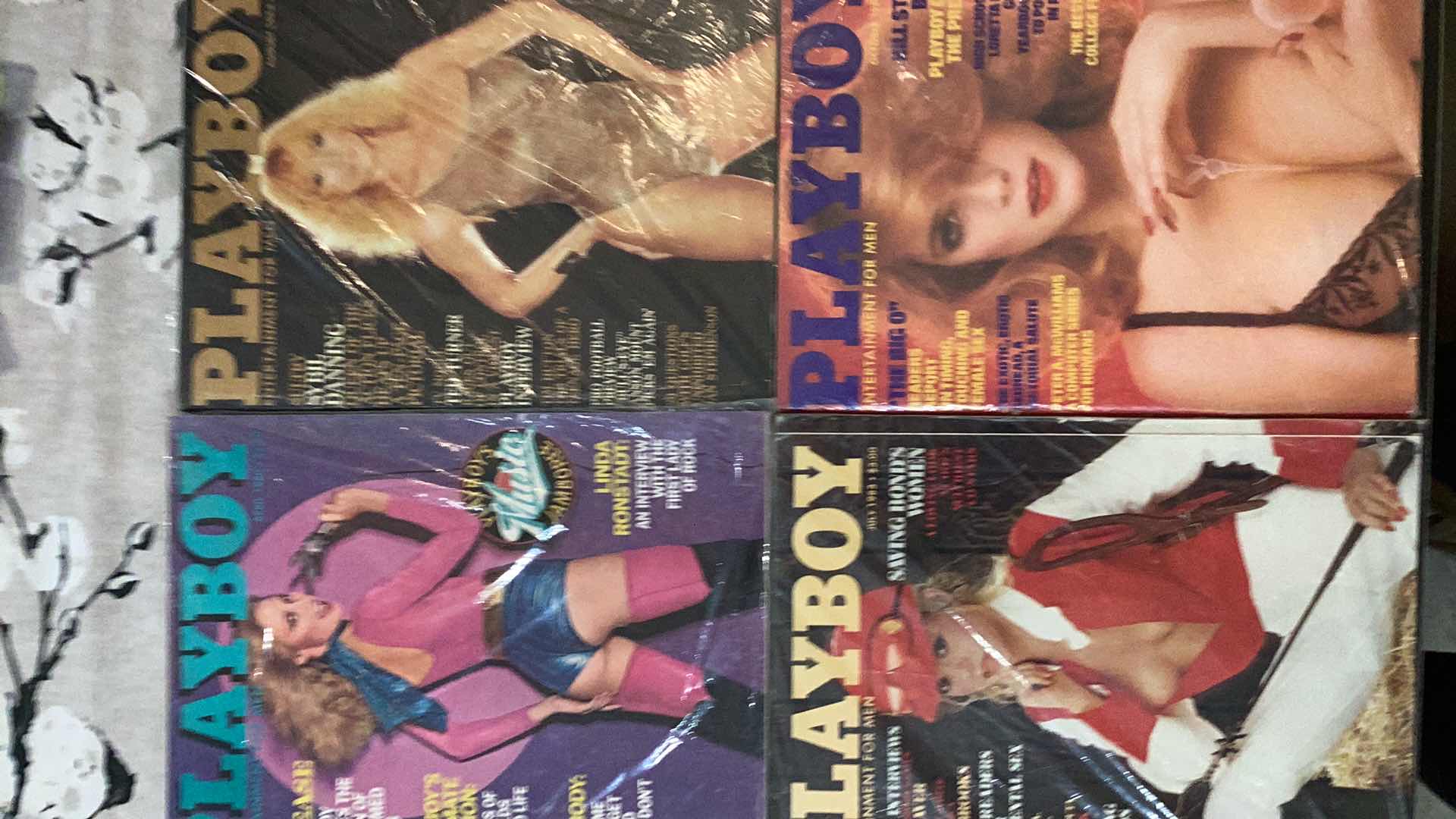 Photo 1 of 4 PLAYBOY MAGAZINES