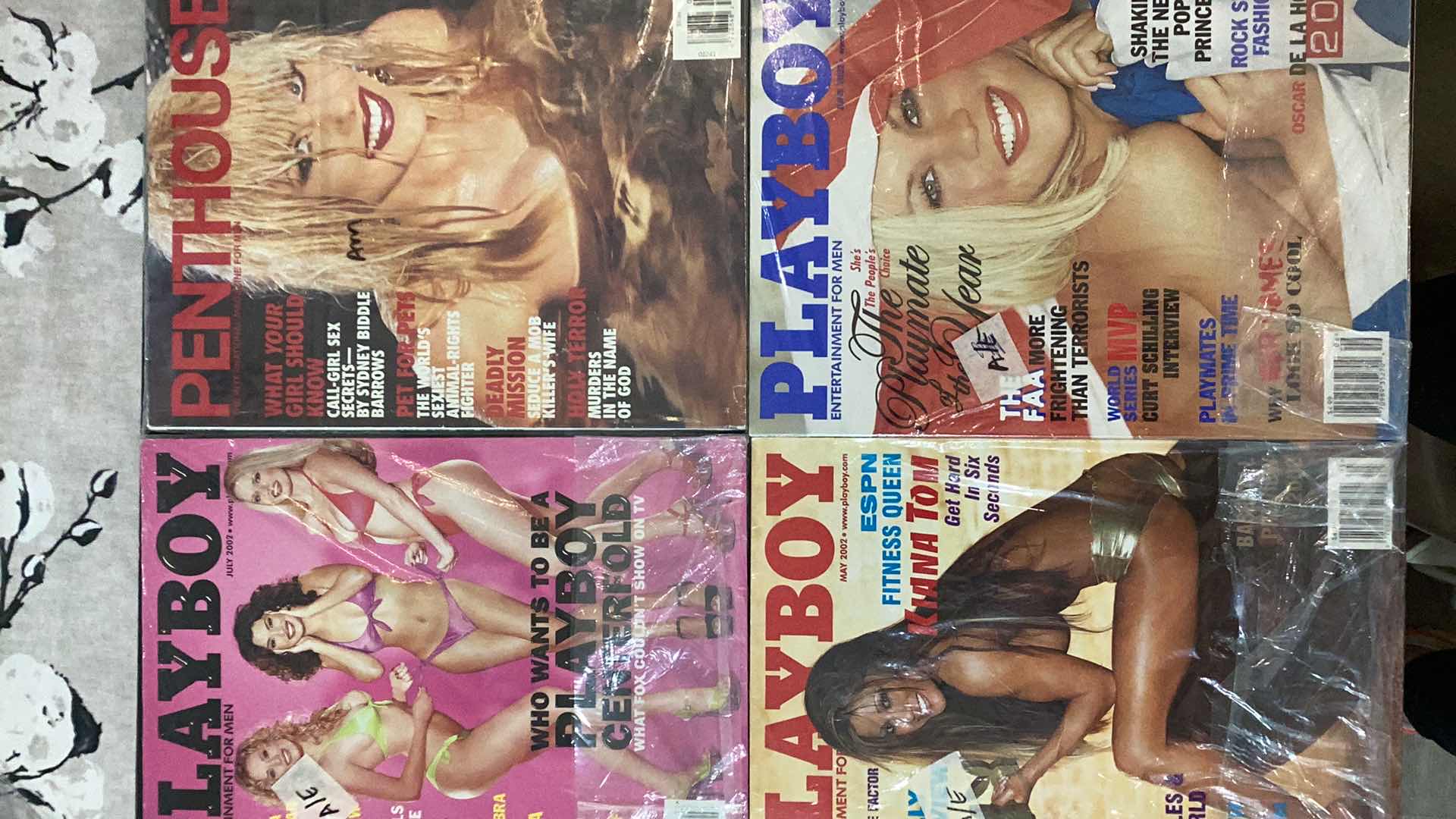 Photo 1 of 4 PLAYBOY MAGAZINES