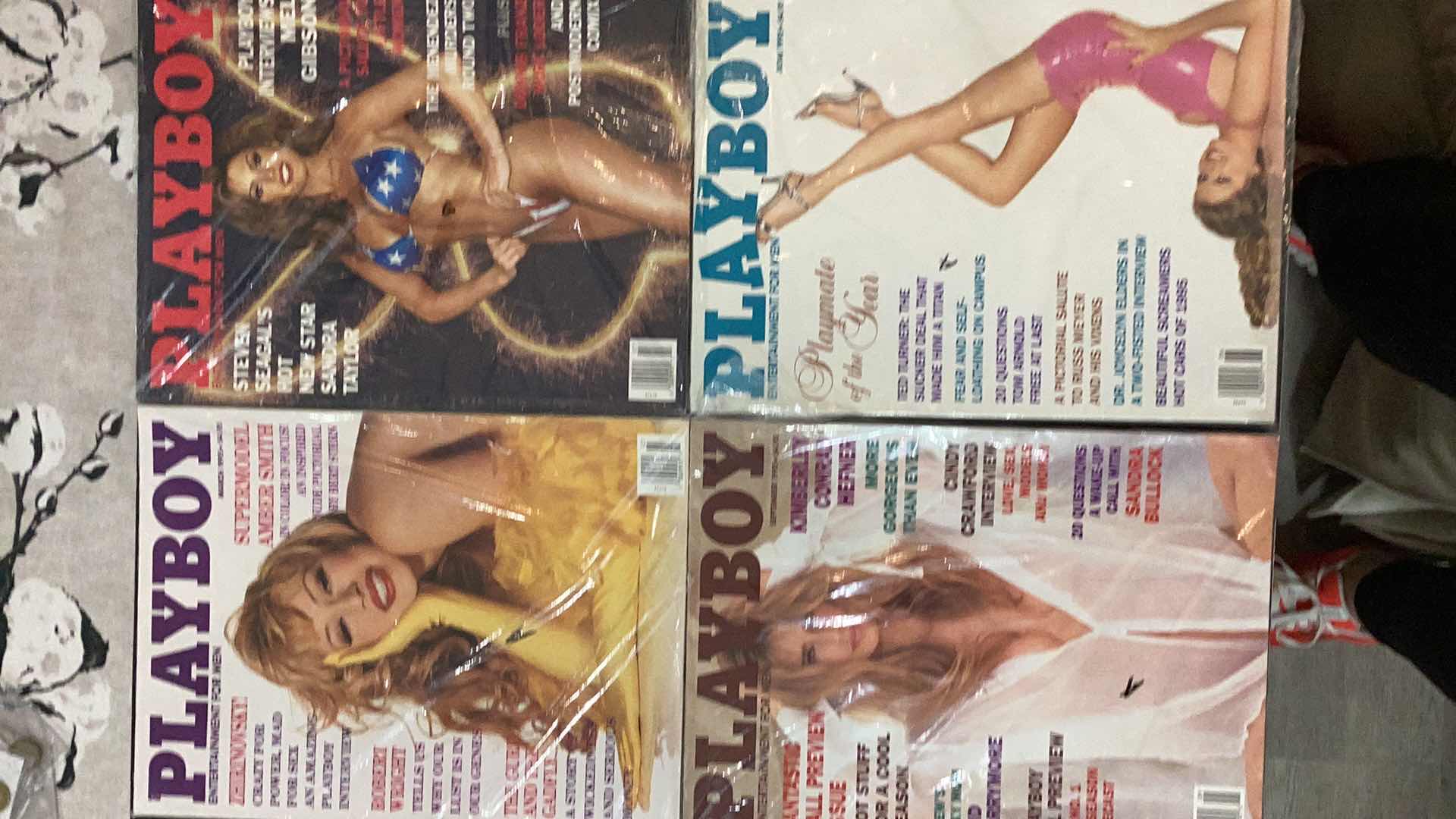 Photo 1 of 4 PLAYBOY MAGAZINES