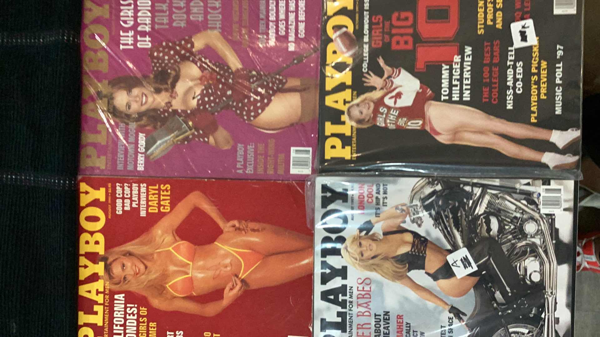 Photo 1 of 4 PLAYBOY MAGAZINES