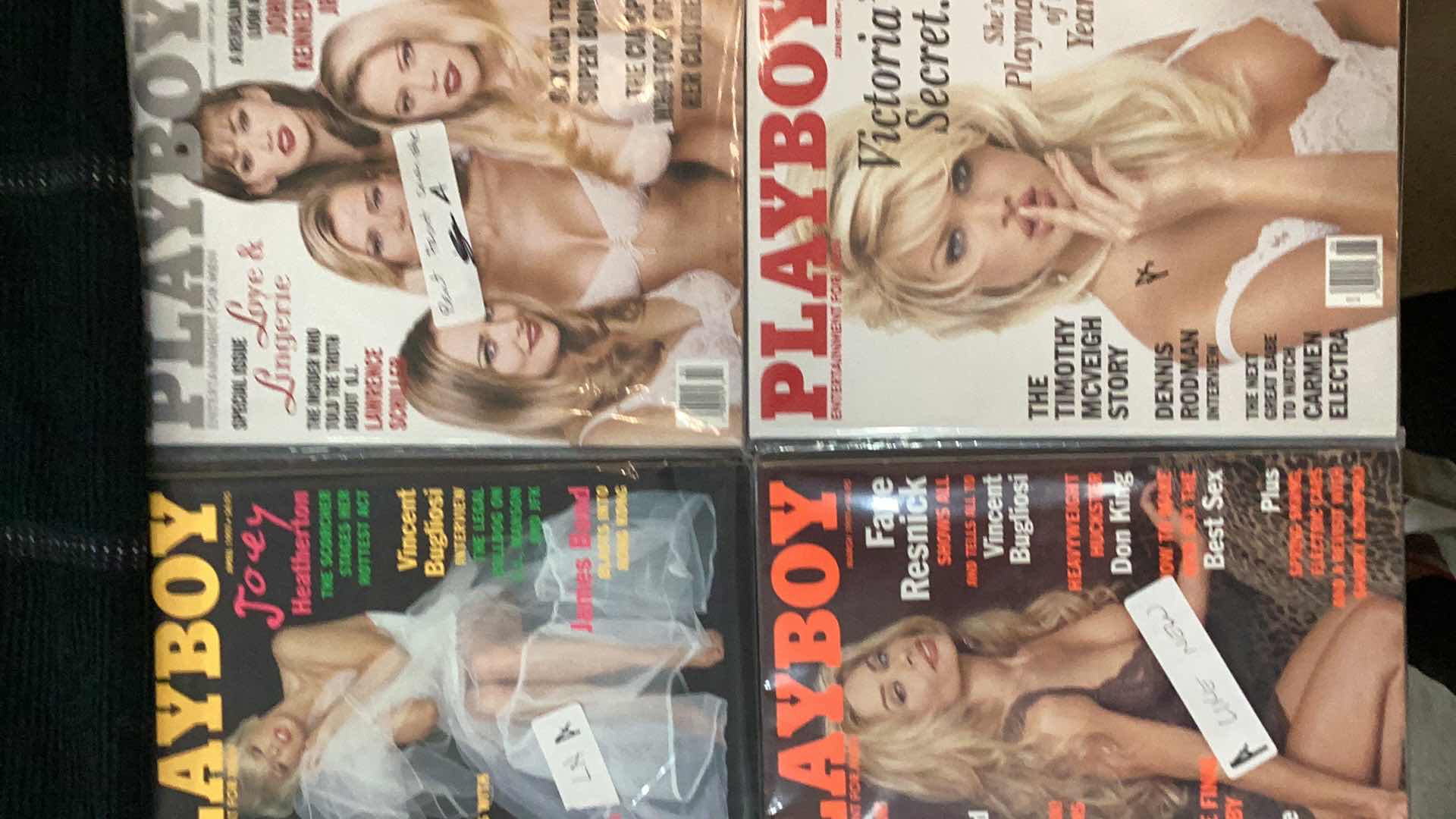 Photo 1 of 4 PLAYBOY MAGAZINES