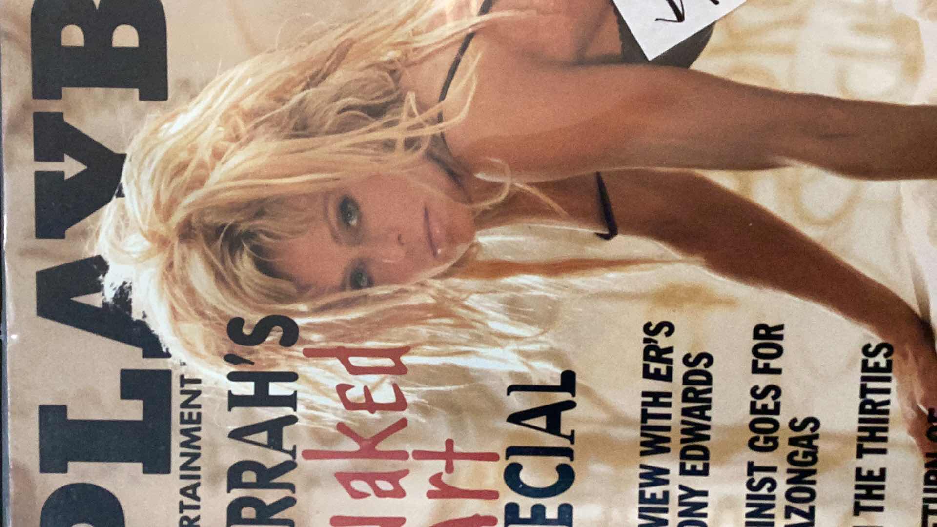 Photo 2 of RARE PLAYBOY MAGAZINE 1997 FARRAH FAWCETT