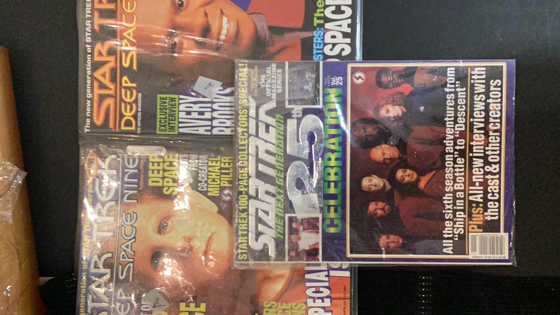 Photo 5 of 3 STAR TREK MAGAZINES