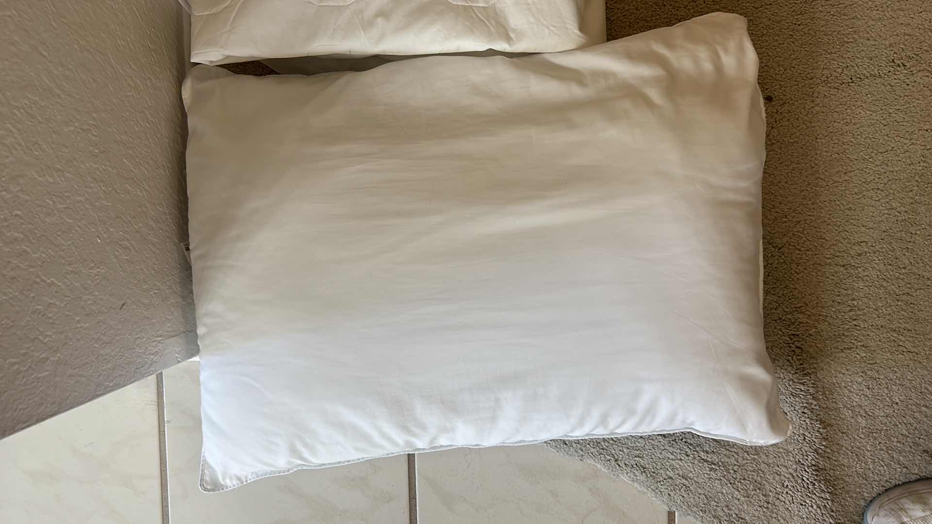 Photo 2 of 2 REG PILLOWS AND QUEEN WATERPROOF MATTRESS COVER