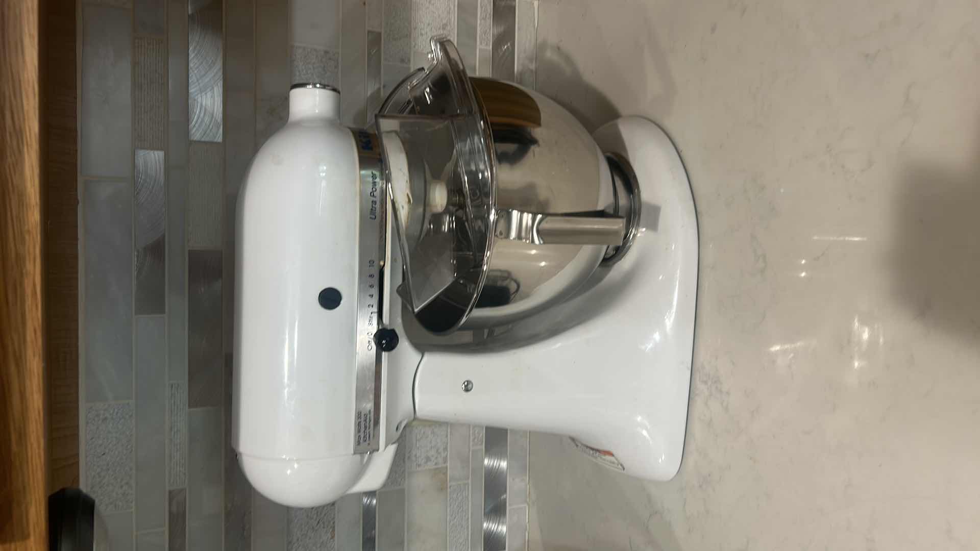 Photo 2 of KITCHEN AID MIXER W ACCESSORIES