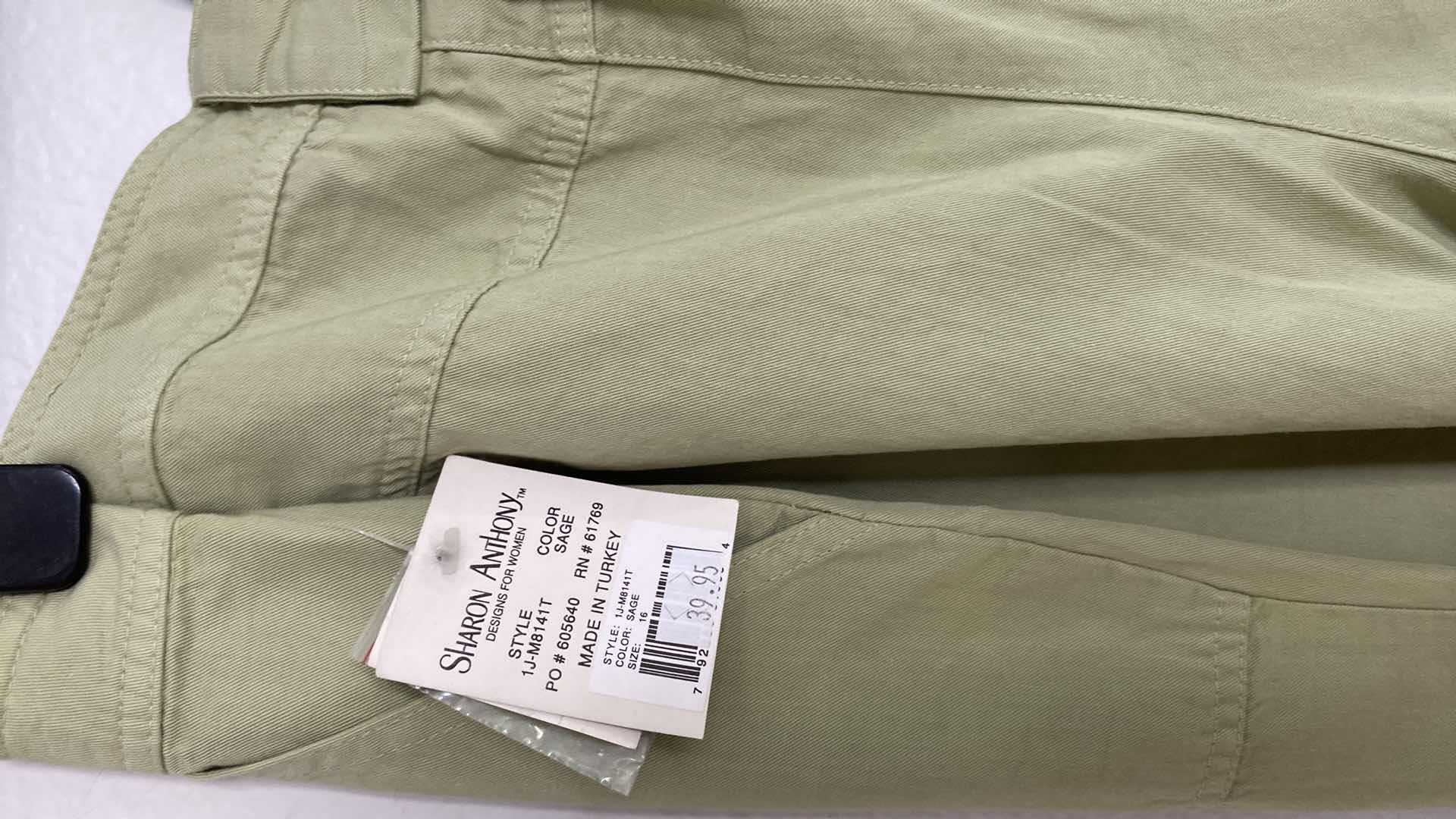 Photo 6 of NWT WOMEN’S SIZE 16 - 2 PAIRS SHARON ANTHONY LIGHT WEIGHT PANTS $29.95 and $39.95