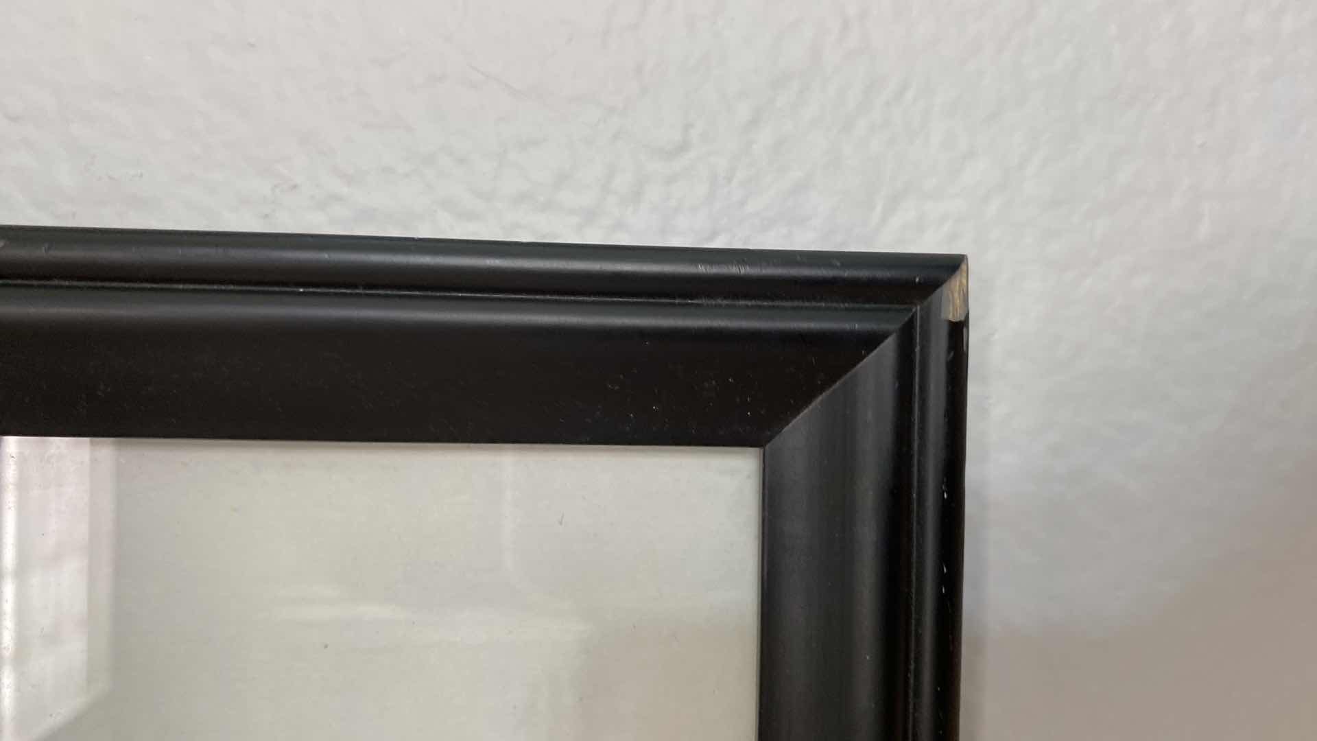 Photo 4 of BLACK FRAMED GLAMOUR DRESS PAIR OF ARTWORK 14” X 17”