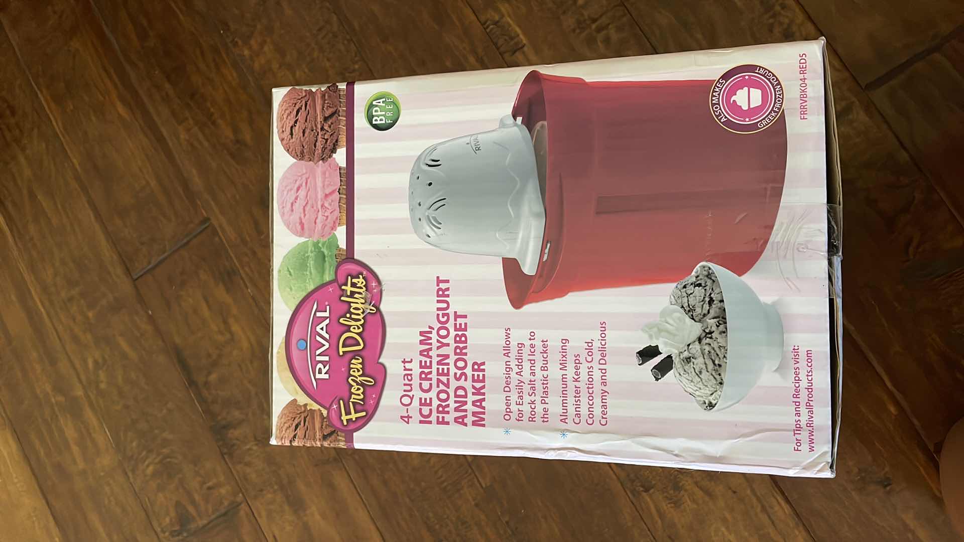 Photo 3 of FROZEN DELIGHTS ICE CREAM MAKER