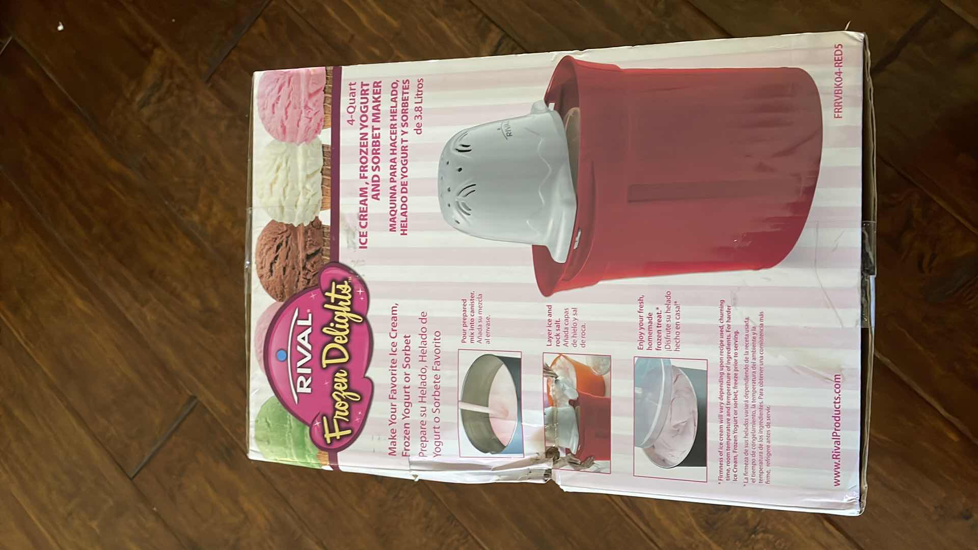 Photo 2 of FROZEN DELIGHTS ICE CREAM MAKER