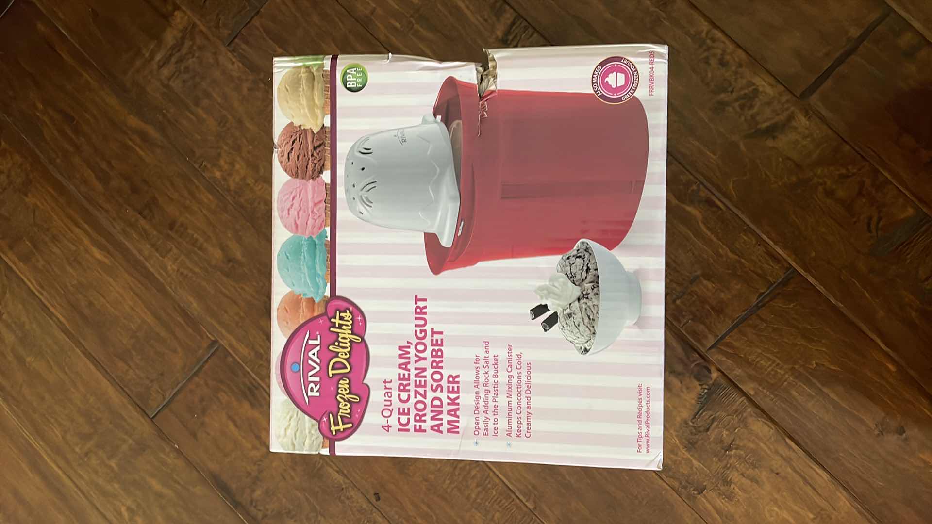 Photo 1 of FROZEN DELIGHTS ICE CREAM MAKER