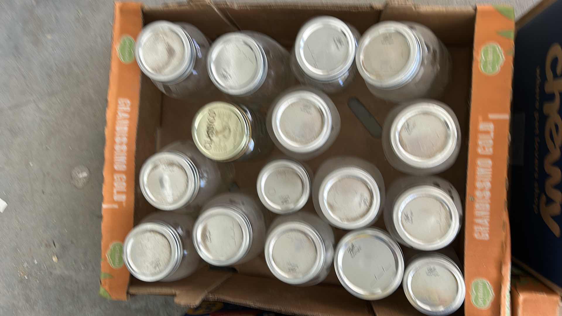 Photo 4 of 4-BOXES GLASS CANNING JARS