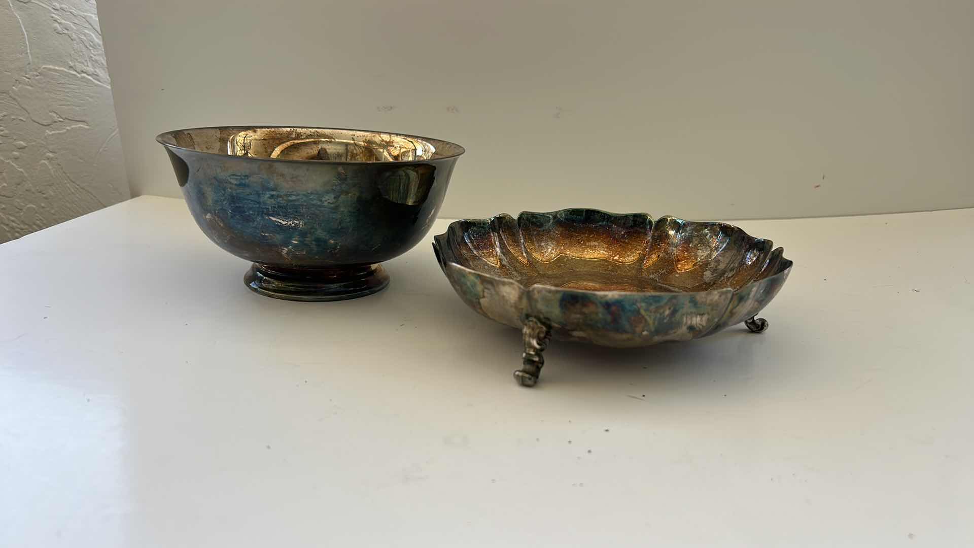 Photo 8 of 2 SILVER PLATED BOWLS