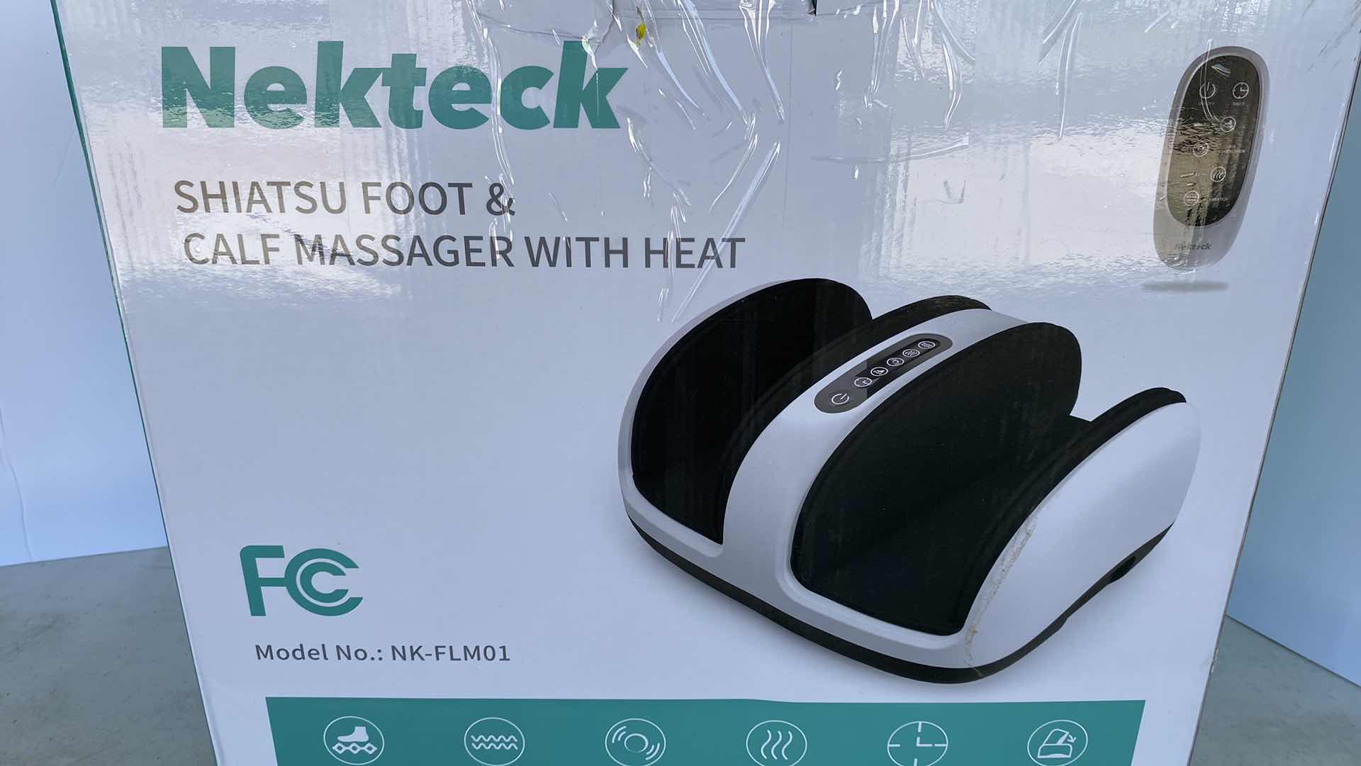 Photo 1 of NEKTECK SHIATSU FOOT & CALF MASSAGER