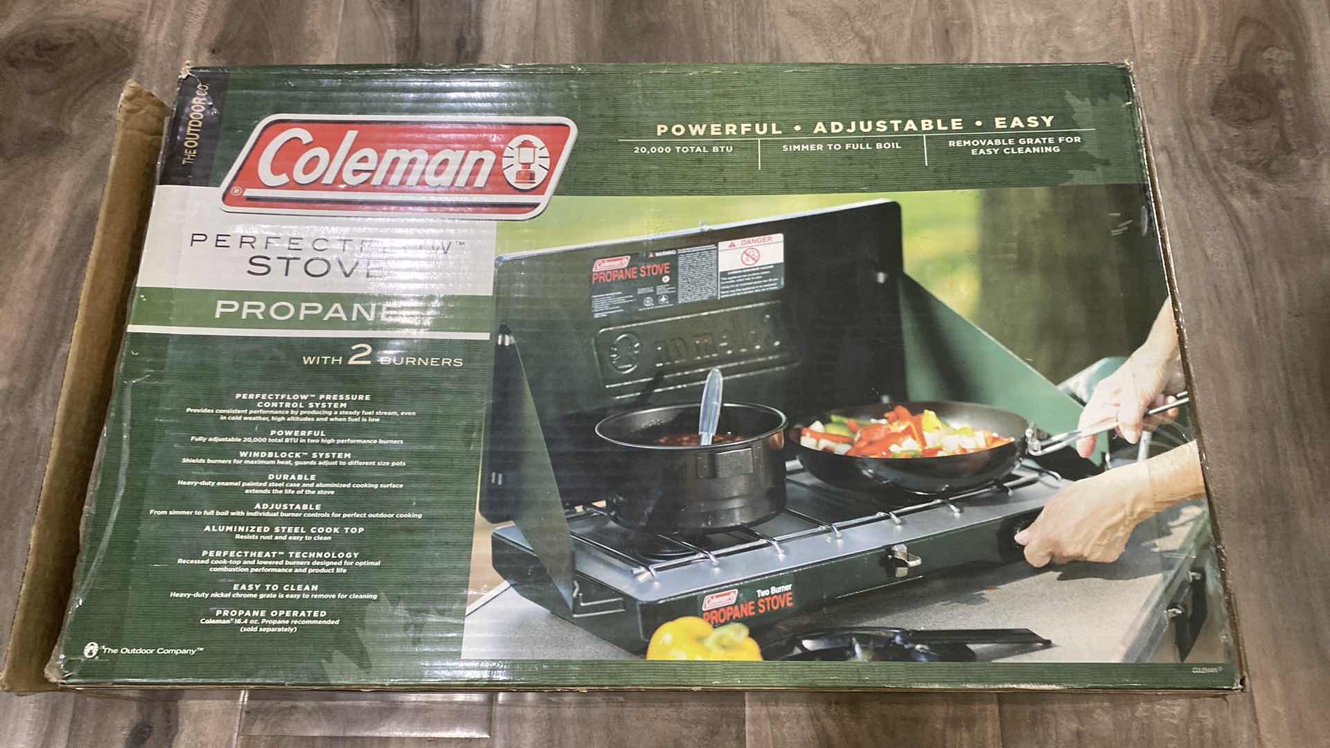 Photo 1 of COLEMAN PERFECT FLOW PROPANE STOVE