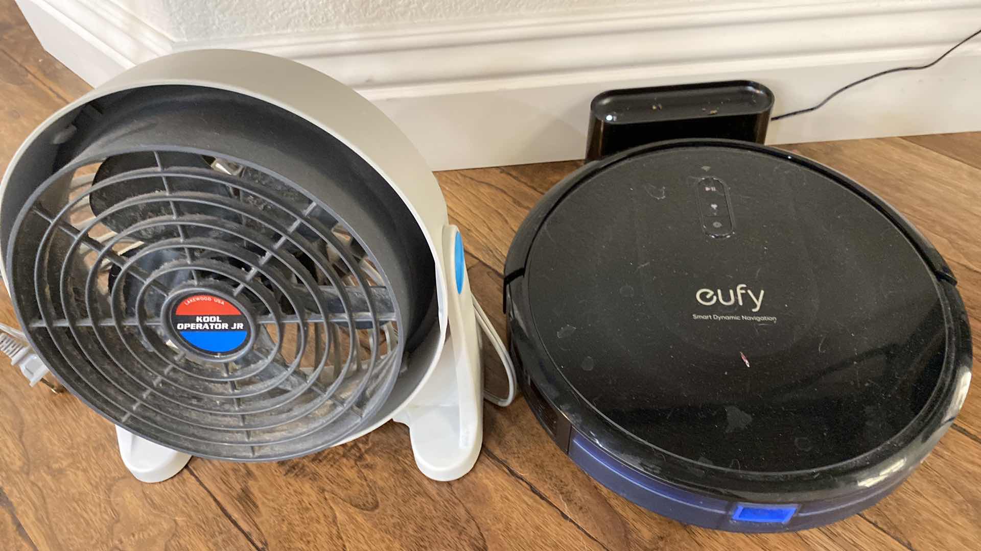 Photo 2 of KOOL OPERATOR FAN AND EUFY FLOOR ROBOT CLEANER