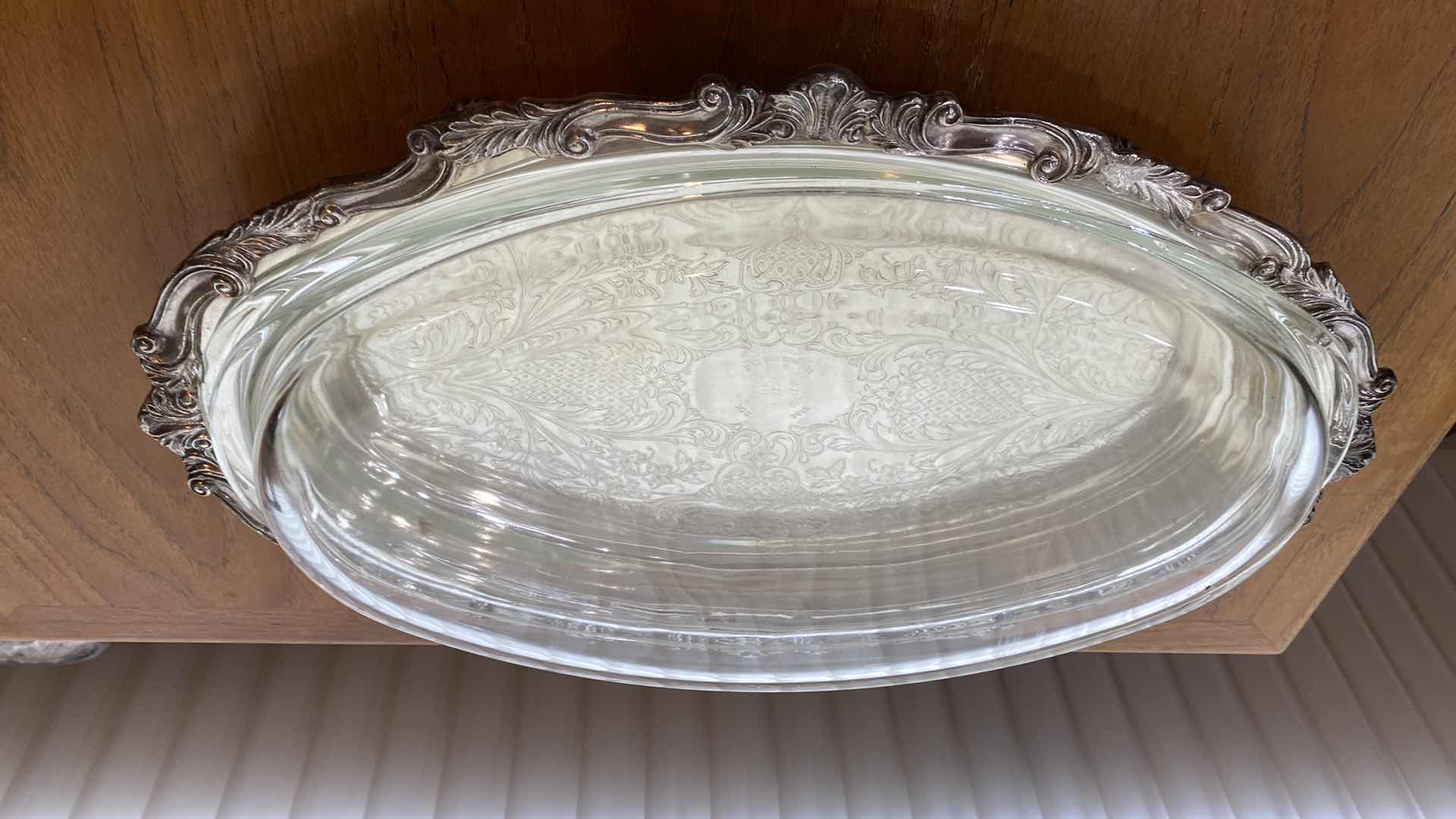 Photo 4 of SILVER-PLATE SERVING WARE