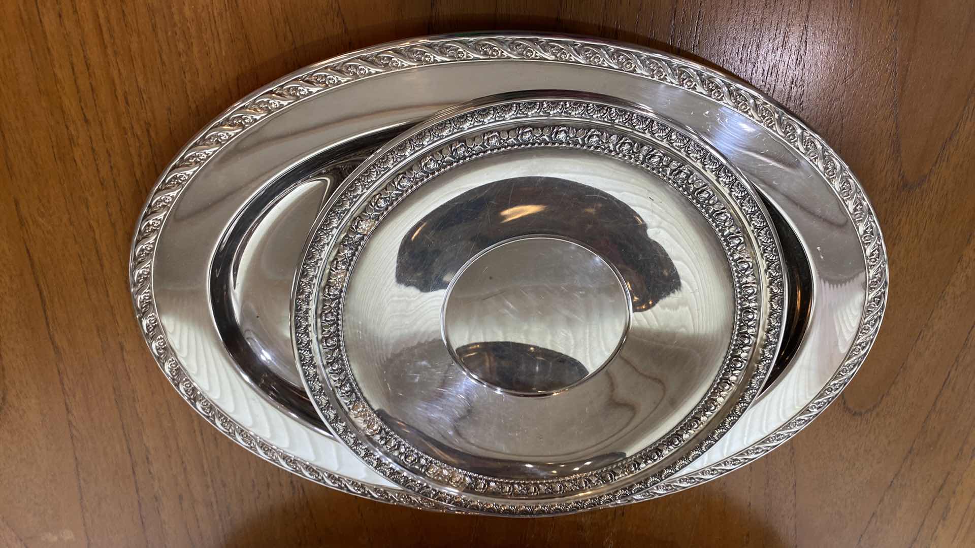 Photo 2 of SILVER-PLATE SERVING WARE