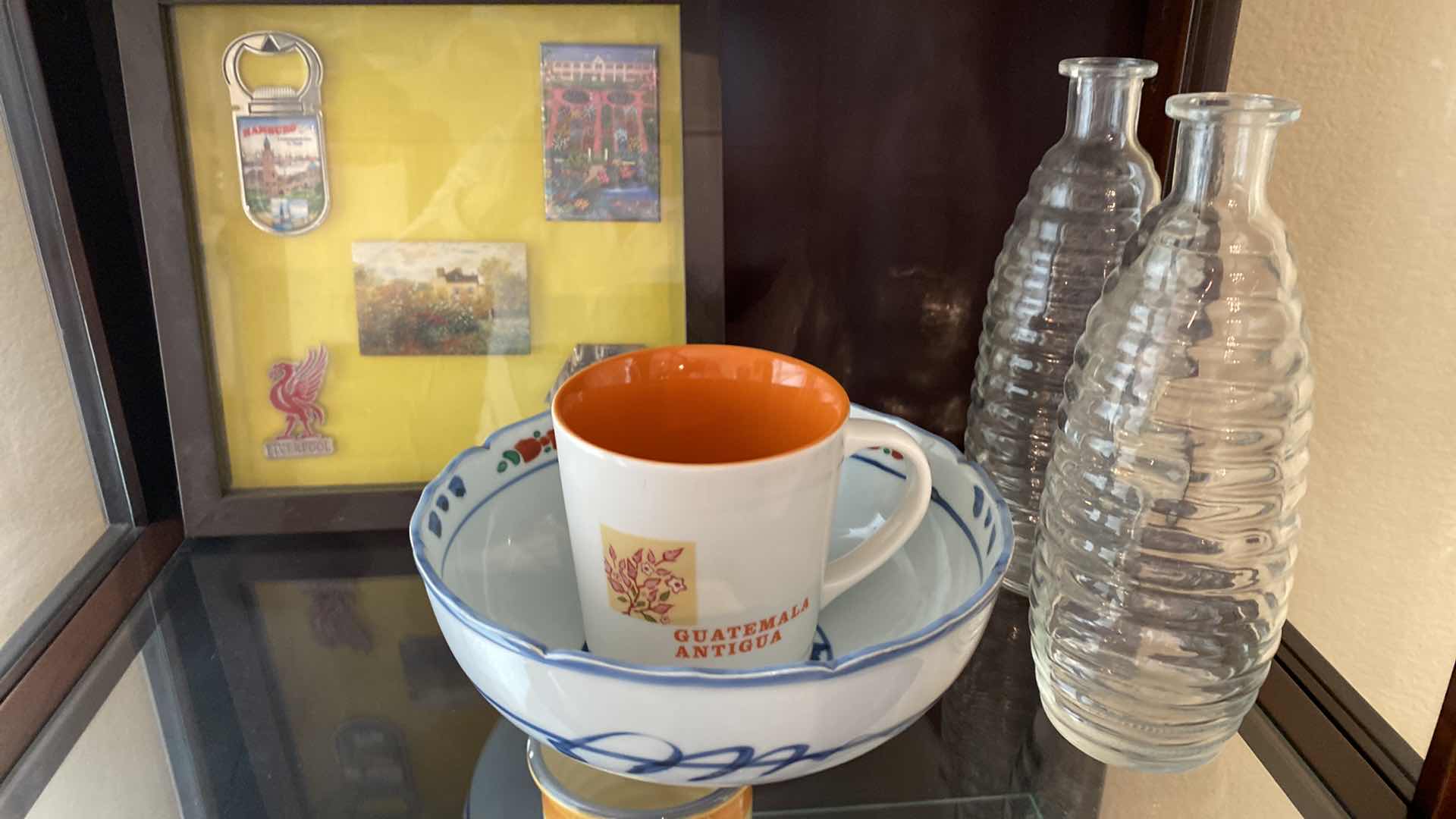 Photo 3 of CONTENTS OF CABINET DINING ROOM -COFFEE MUGS, CERAMICS SHOTGLASSES AND MORE