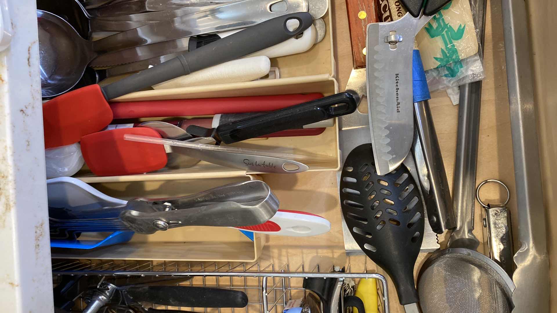 Photo 3 of CONTENTS OF KITCHEN CABINET COOKING UTENSILS
