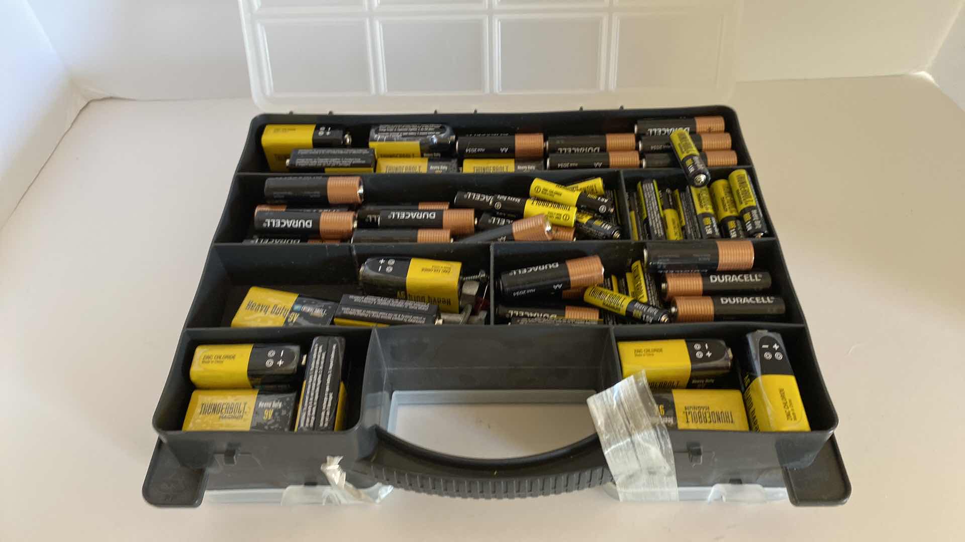 Photo 1 of BOX OF BATTERIES
