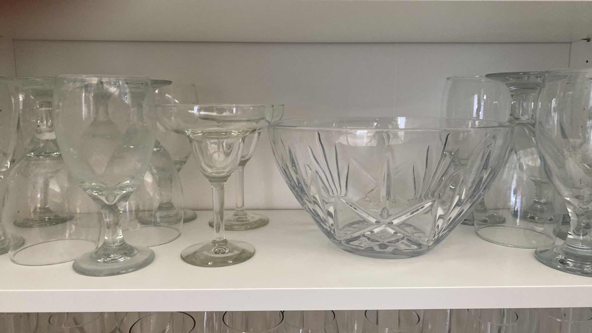 Photo 2 of 2-SHELFS STEMWARE AND GLASSWARE WITH A BOWL