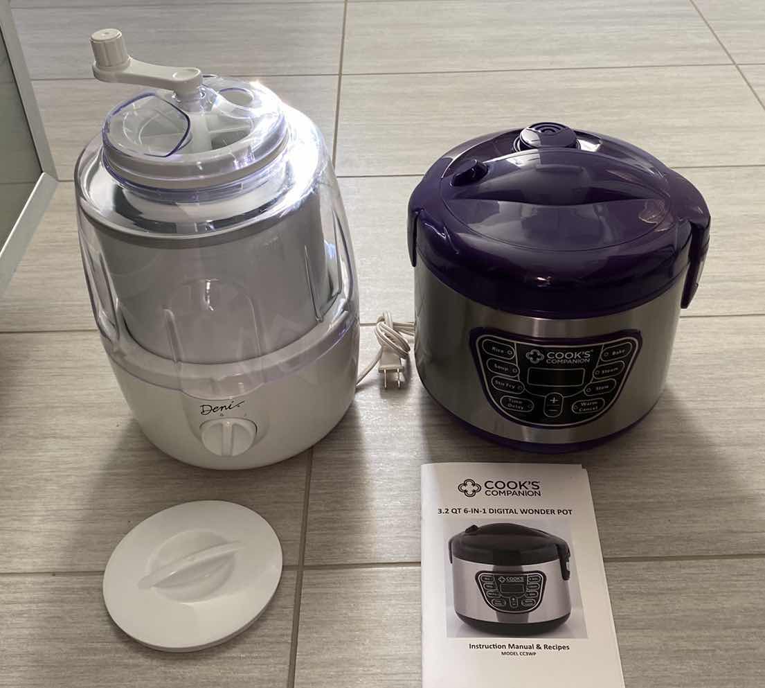 Photo 1 of DENI ICE CREAM MAKER AND COIKS COMPANION