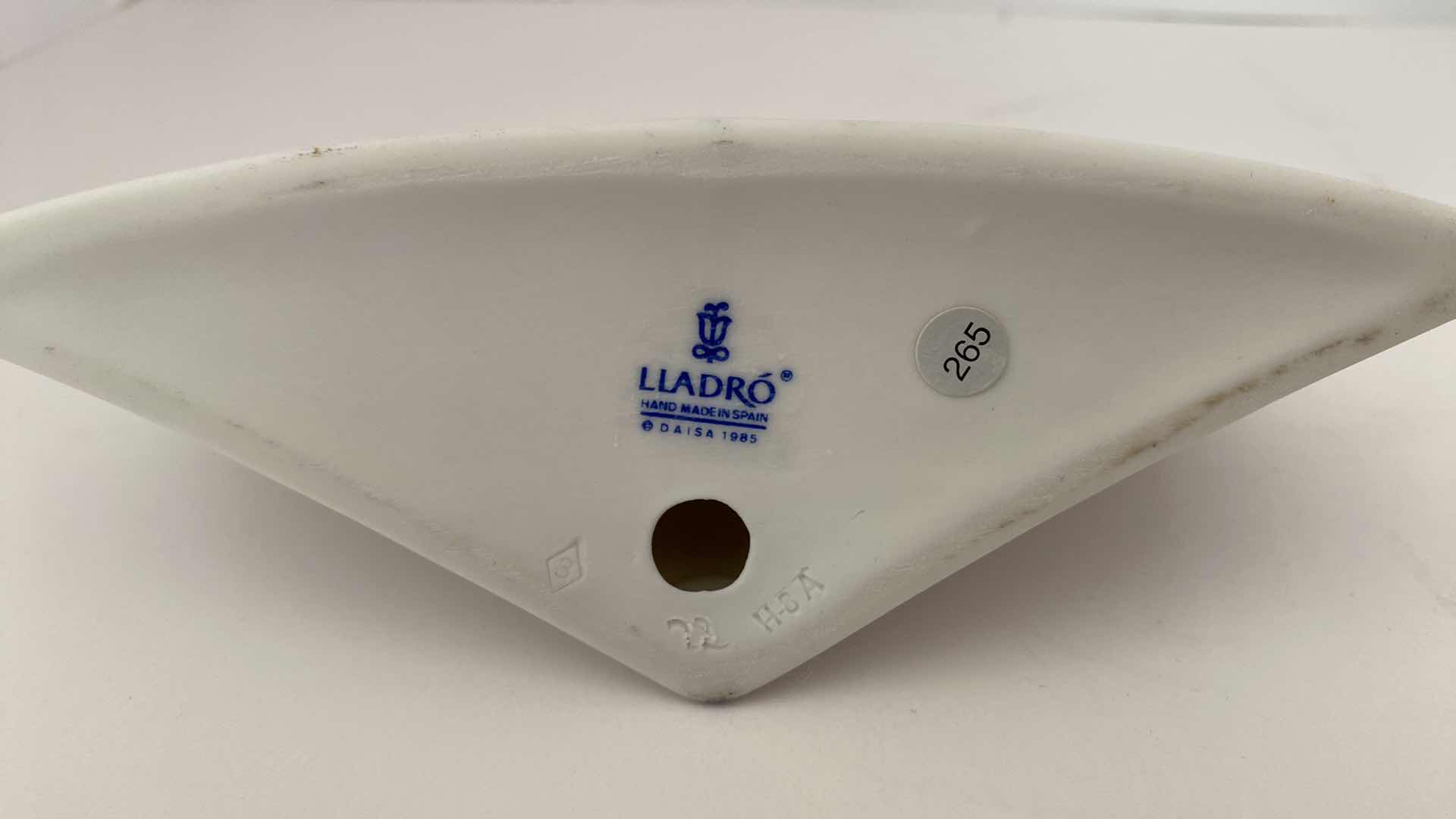 Photo 4 of LLADRO CANDLE HOLDERS AND SIGNED SOCIETY SIGN 6“ x 4 1/2“