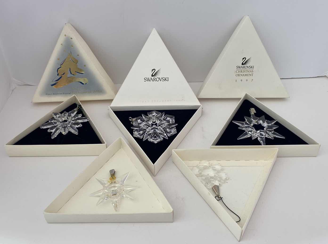 Photo 1 of 3-SWAROVSKI HOLIDAY ORNAMENTS AND MORE