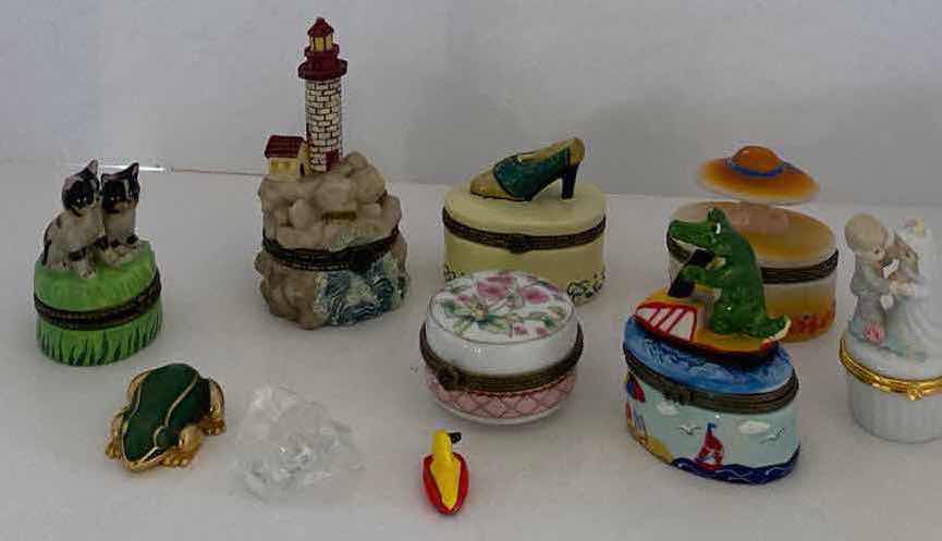 Photo 1 of COLLECTION OF TRINKET BOXES