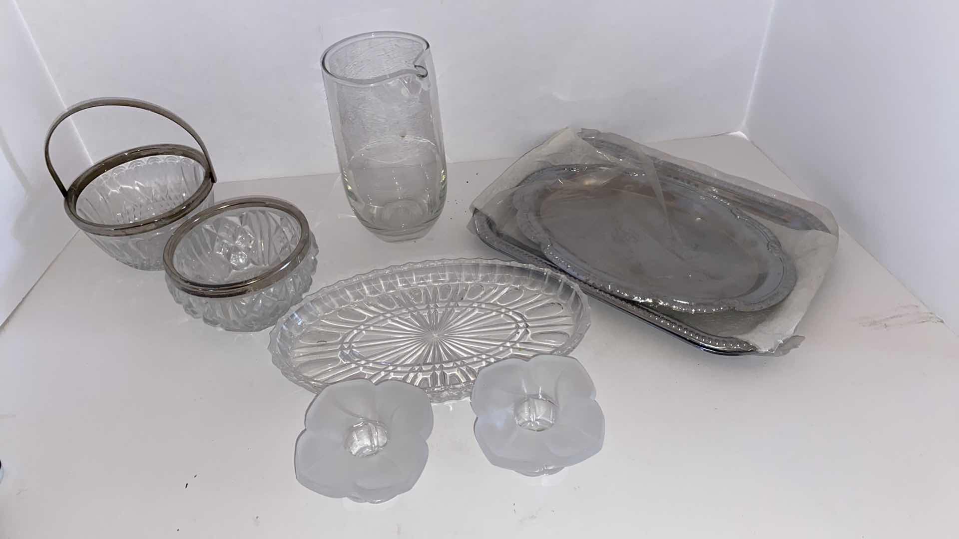 Photo 2 of CANDLESTICKS AND SERVING ACCESSORIES