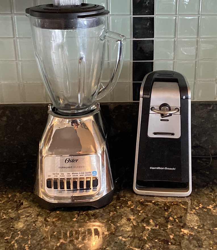 Photo 1 of OSTER BLENDER AND HAMILTON BEACH ELECTRIC CAN OPENER