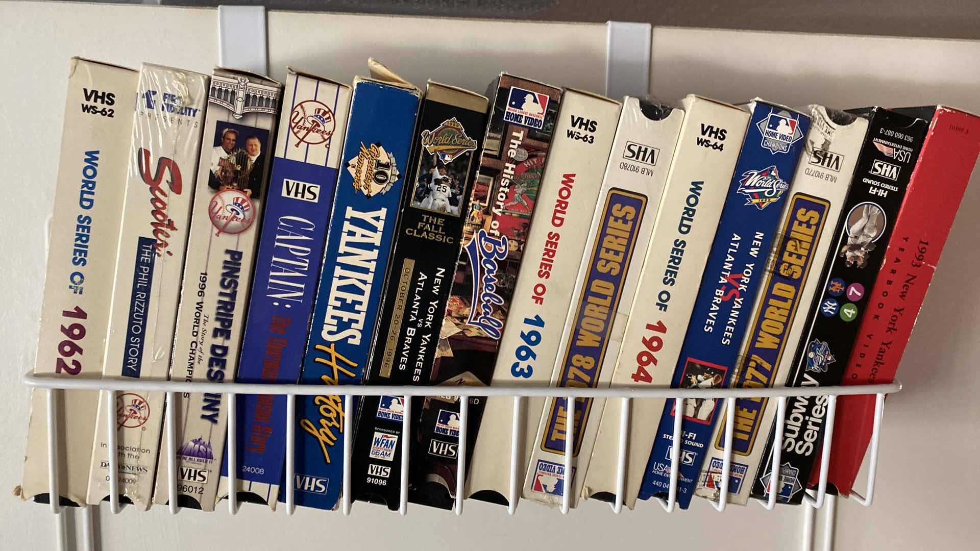 Photo 2 of WORLD SERIES BASEBALL VHS TAPES