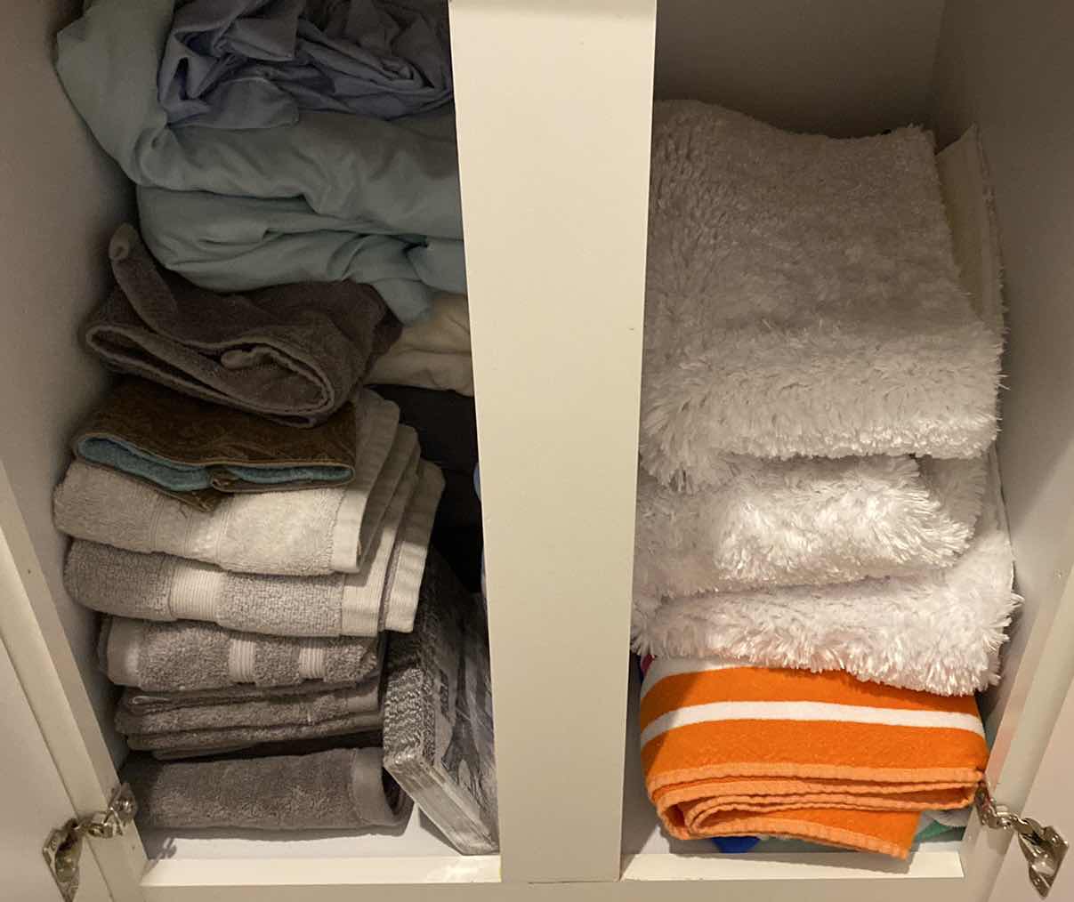 Photo 1 of LINEN CABINET - TOWELS AND SHEETS