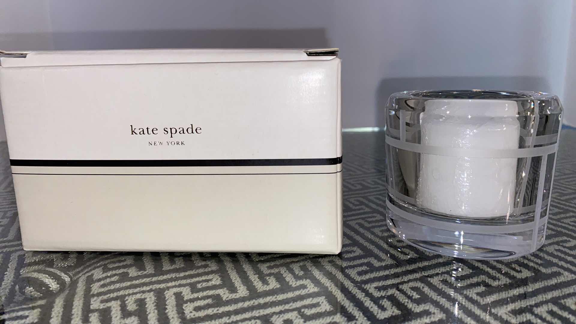 Photo 1 of KATE SPADE LENOX VOTIVE CANDLE WITH GIFT BOX
